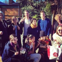 The PACT Collective enjoying Thai Thursdays